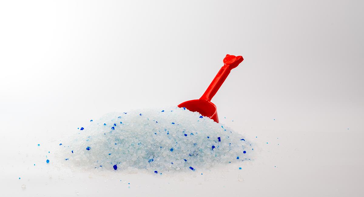 Ce type de sable cache les odeurs beaucoup plus longtemps. Photo: Shutterstock Ce type de sable cache les odeurs beaucoup plus longtemps. Photo: Shutterstock