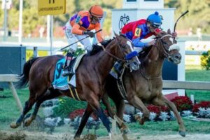 Le parachutiste suisse a surpris les Machos au Preakness