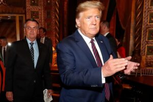 Contrairement au Brésil, les chefs militaires se sont éloignés de Trump