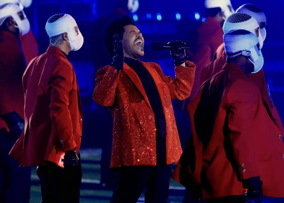 The Weeknd au spectacle de mi-temps du Super Bowl 2021