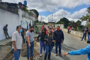 Réhabilitation du réseau d&rsquo;eau vive dans le secteur Guaremal de Los Teques