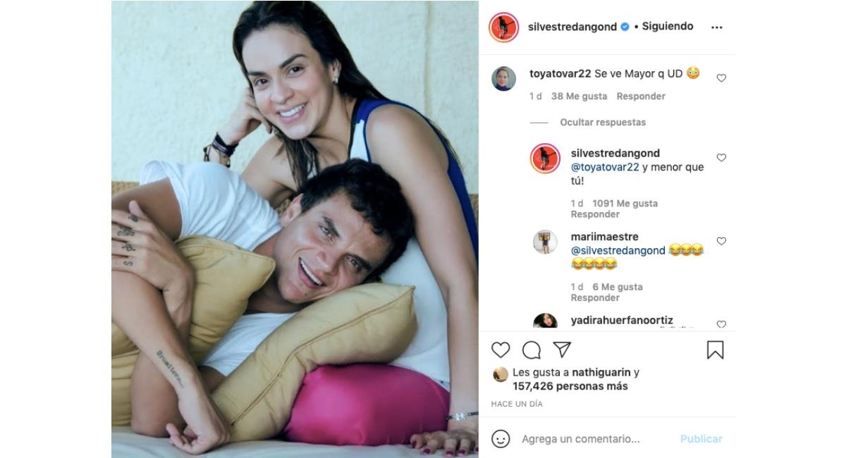 Réponse de Silvestre Dangond. Photo: Instagram @silvestredangond. Réponse de Silvestre Dangond. Photo: Instagram @silvestredangond.