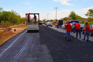 Début du plan de reprise des routes à Mara
