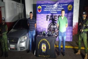 Deux individus portant l&rsquo;uniforme des Faes sont arrêtés à Táchira
