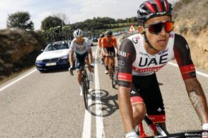 Juan Sebastián Molano, troisième de la sixième étape du Tour de Catalogne, remporté par Sagan