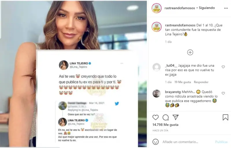 Capture d'écran.  Photo: Instagram
