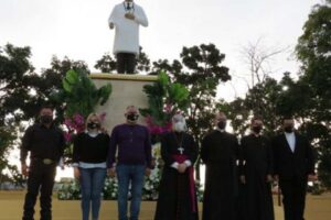 Ils ont construit un espace pour prier José Gregorio Hernández à Maturín