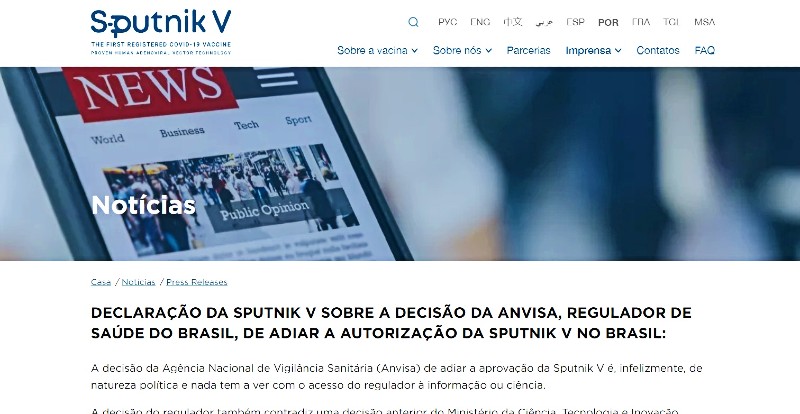 © Spoutnik V / Reproduction