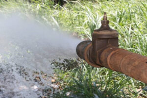 Ils réhabilitent le système de drainage et les puits d&rsquo;eau dans le sud du lac