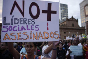 La Colombie enregistre jusqu&rsquo;à présent 50 meurtres de dirigeants sociaux en 2021