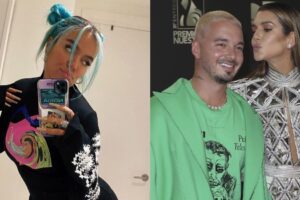 L&rsquo;insouciance de Karol G a révélé le nom et le sexe du bébé de J Balvin et Valentina Ferrer