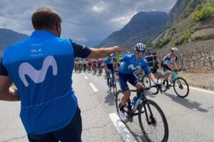 Miguel Ángel &lsquo;Supermán&rsquo; López poursuit son ascension au classement général de la Vuelta a Romandía