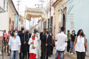 Début du parcours de la relique de José Gregorio Hernández à Anzoátegui