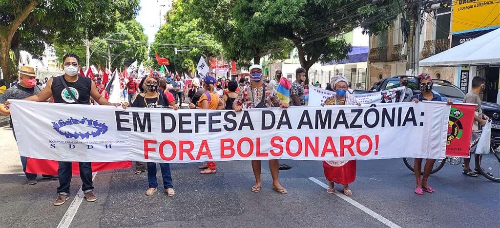 à l'extérieur de bolsonaro