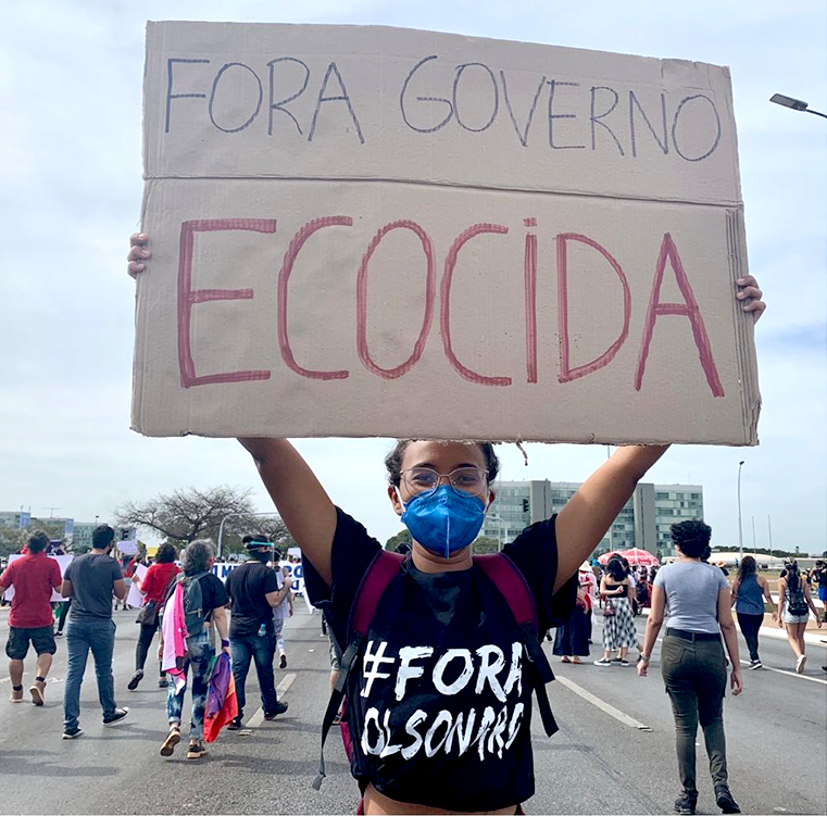 à l'extérieur de bolsonaro # 29M