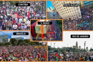 Actes des «  Fora Bolsonaro  » dans 200 villes du Brésil