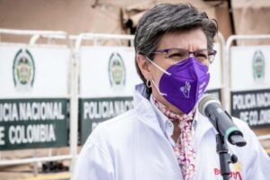 Claudia López a insisté auprès d&rsquo;Iván Duque pour que la sortie des marches « soit entre ses mains »