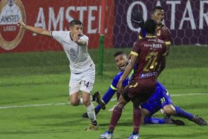 Il ne pouvait pas non plus!  Tolima a dessiné avec Emelec et est le collectionneur de son groupe en Coupe d&rsquo;Amérique du Sud