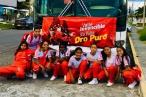 Ils gèrent un itinéraire humanitaire pour les joueurs de l&rsquo;équipe nationale Valle Sub-13 pour rentrer chez eux