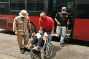 Ils ont activé la route José Gregorio Hernández pour les personnes handicapées