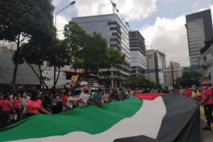 Le peuple vénézuélien se mobilise ce mardi pour soutenir la Palestine