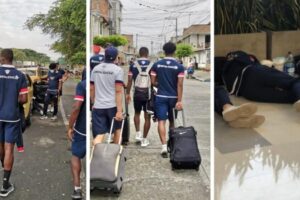 Les joueurs de Fortaleza ont vécu un voyage pour retourner à Bogota