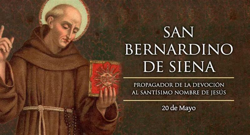 Propagateur de la dévotion au très saint nom de Jésus.  Photo: Twitter @JuntosRecemos