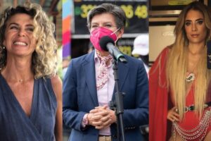 Le « tusa » de Margarita Rosa de Franciso et Carolina Ramírez à cause de Claudia López