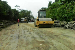 À Trujillo, ils réhabilitent les routes affectées par la faille de Boconó