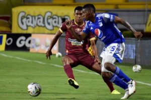 Affaires bleues !  Avec un millionnaire de moins, il a attiré Tolima lors du duel aller pour la finale de la Ligue