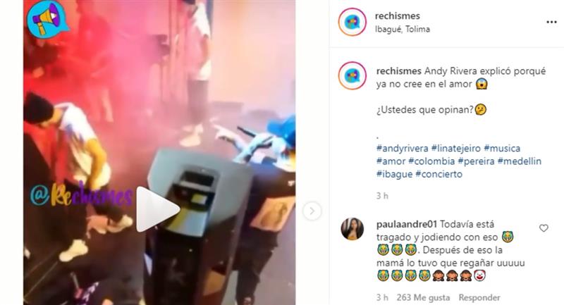 Capture d'écran.  Photo : Instagram