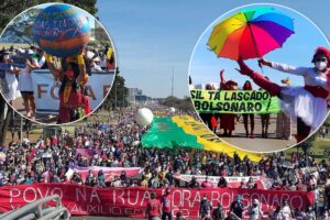 Des traînées aux indigènes, Fora Bolsonaro rassemble des milliers de personnes à Brasilia