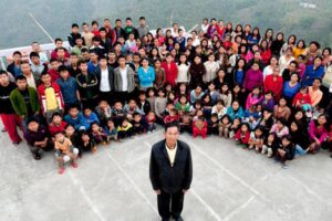 L&rsquo;homme avec la plus grande famille du monde est décédé