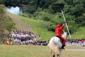 Maduro a montré un fragment de la mini-série Carabobo, les chemins de la liberté