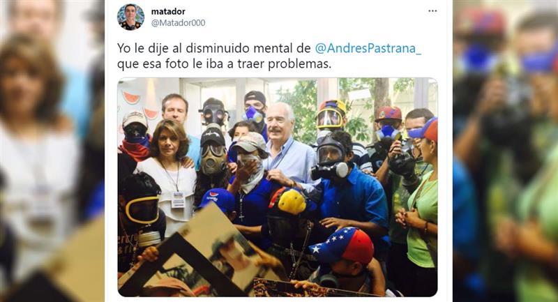 La publication Twitter de Matador.  Photo : Twitter / @ Matador000