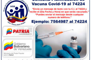 Vérifier le plan de vaccination via le système Patria