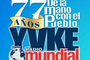 YVKE Mundial fête ses 77 ans « Main dans la main avec le peuple »