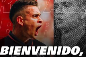 L&rsquo;Eintracht Frankfurt a officialisé la signature de Rafael Santos Borré