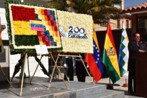 Chuquisaca a honoré le bicentenaire de la bataille de Carabobo