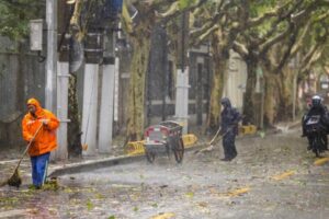 De fortes pluies attendues à Tokyo en raison de l&rsquo;arrivée d&rsquo;un typhon