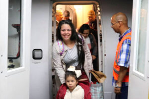 En juin, Conviasa a transféré plus de deux mille passagers pour le Plan Vuelta a la Patria