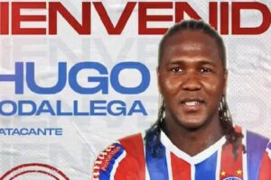 Hugo Rodallega est un nouveau joueur de Bahia dans le football brésilien