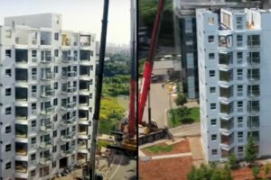 Les Chinois construisent un immeuble de 11 étages en 28 heures et garantissent qu&rsquo;il est sûr