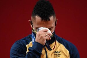 Luis Mosquera : « Profitons de cette médaille, malgré les difficultés que nous traversons »