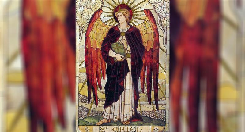 L'archange Uriel est vendredi.  Photo : Twitter @ Sololuz5