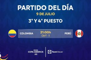 Suivez LIVE Colombie-Pérou pour la troisième place de la Copa América 2021