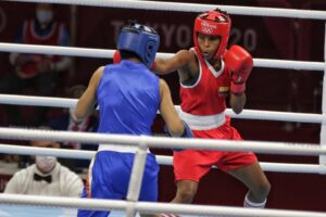 Victoire d&rsquo;Ingrit Valencia pour la Colombie en boxe et atteint les quarts de finale aux Jeux Olympiques