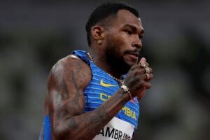 Le sprinteur Anthony Zambrano qualifié pour la finale du 400 mètres à Tokyo 2021