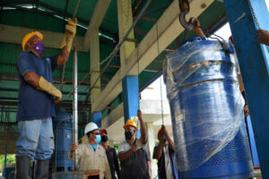 Ils réhabilite la station d&rsquo;épuration de Cumaripa à Yaracuy