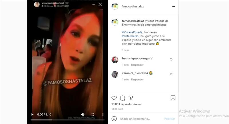 Cliquez pour voir la vidéo.  Photo : Instagram